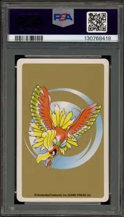 Pokemon Gold Playing Cards Furret 4 of Spades #162C PSA 10 Gem Mint - Image 2