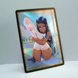 NESSA Waifu Anime Card LIMITED 1/1 Custom TCG Holo Goddess Story ACG T13126 - Image 2