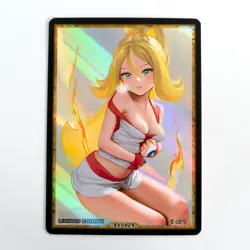 KORRINA Waifu Anime Card LIMITED 1/1 Custom TCG Holo Goddess Story ACG T13124 - Image 1