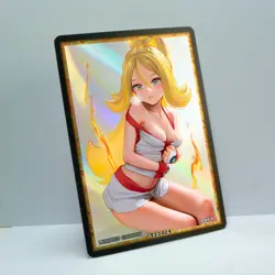 KORRINA Waifu Anime Card LIMITED 1/1 Custom TCG Holo Goddess Story ACG T13124 - Image 2