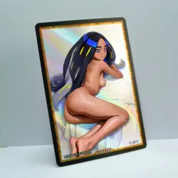 GEETA Waifu Anime Card LIMITED 1/1 Custom TCG Holo Goddess Story ACG T13123 - Image 2
