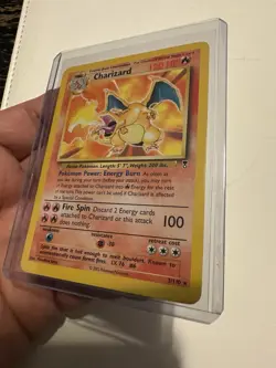 CHARIZARD 3/110 WOTC LEGENDARY COLLECTION 2002 VINTAGE POKEMON CARD 🔥🔥🔥 - Image 2