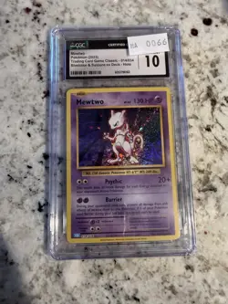 Pokemon TCG (2023) Mewtwo English Trading Card Game Classic 014 CGC GEM MINT 10 - Image 1