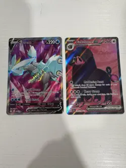 Pokemon TCG Kyurem V & Oinkologne ex 2 Card Lot Holo English - Image 1
