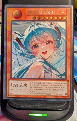 Hatsune Miku SR-10 IKA QIANSE Goddess Story Card Waifu Anime Trading - Image 1