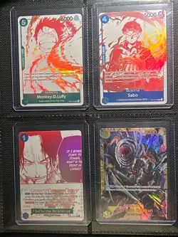 One Piece Card Game Binder Of Alt Arts, SR’s, DON!!’s, Etc English & JP - Image 1