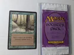 Arabian Nights Singing Tree HP & Empty Pack Wrapper (Tears & Wear) - Image 1