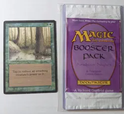 Arabian Nights Singing Tree HP & Empty Pack Wrapper (Tears & Wear) - Image 2