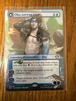 NONFOIL BORDERLESS Oko, Lorwyn Liege Oko, Shadowmoor Scion Lorwyn Eclipsed - Image 1