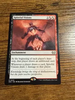 MTG Magic The Gathering Spiteful Visions - Image 1