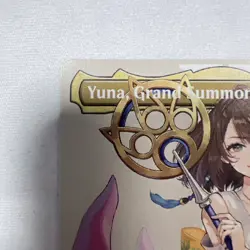 Yuna, Grand Summoner Borderless Final Fantasy Regular MTG Magic - Image 2