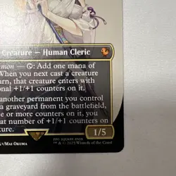 Yuna, Grand Summoner Borderless Final Fantasy Regular MTG Magic - Image 4