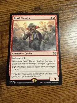 MTG Magic The Gathering Brash Taunter - Image 1