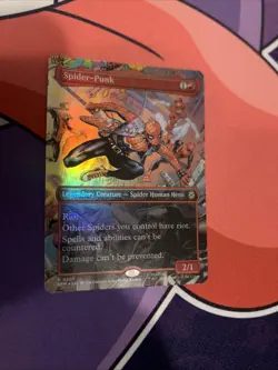 Spider-Punk (0207) (Borderless) Marvel's Spider-Man Foil - Image 1