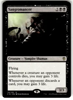 Magic: The Gathering Creature MTG Sangromancer Rare Regular - Image 1