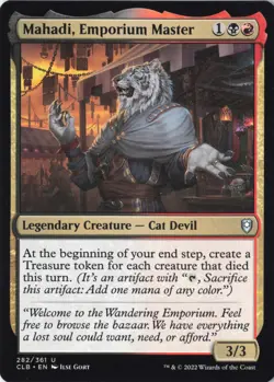 Mahadi, Emporium Master Commander Legends: Battle for Baldur's Gate Regular NM - Image 1
