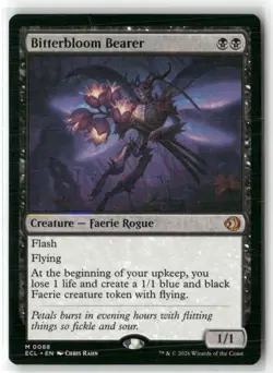 Bitterbloom Bearer Lorwyn Eclipsed Magic MTG NM - Image 1