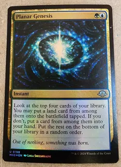 Planar Genesis - #198 Foil - Modern Horizons 3 - Mtg - Image 1