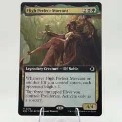 MTG Lorwyn Eclipsed - High Perfect Morcant (Extended Art) - ECL - NM - Image 1