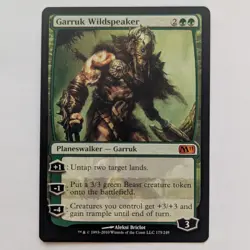 Garruk Wildspeaker, 2011 Core Set (M11) #175, NM MTG - Image 1