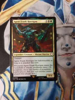 Agent Frank Horrigan MTG Universes Beyond: Fallout Multi-Color Rare LP x1 - Image 1
