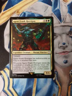Agent Frank Horrigan MTG Universes Beyond: Fallout Multi-Color Rare LP x1 - Image 2