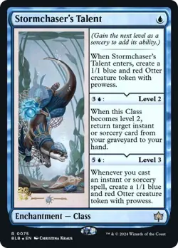Stormchaser's Talent (MTG Bloomburrow 075) - Image 1