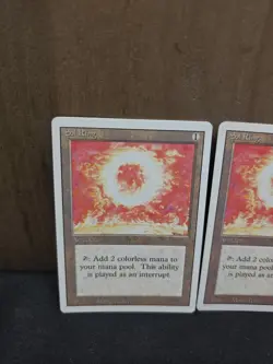 1994 MTG Magic The Gathering Sol Ring Revised Edition Artifact LP x2 - Image 4