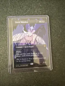 MTG Faerie Macabre #0134 Special Guest Lorwyn Eclipsed Foil Mythic Rare NM - Image 1