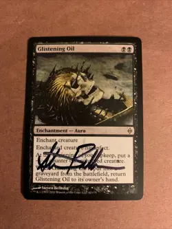 MTG Magic Glistening Oil Signed Artist Proof x1 New Phyrexia Steven Belledin - Image 1