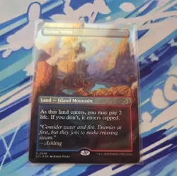 Steam Vents (Borderless) Lorwyn Eclipsed Foil - 0348 - NM - Ships Now! - Image 1