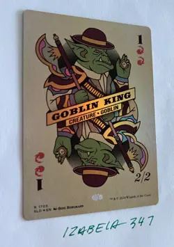 MTG Goblin King - RAINBOW FOIL - Secret Lair Drop #1705 NM/M Unplayed - Image 2