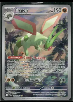 Me02: Phantasmal Flames Pokemon TCG Flygon 101/094 IR 2025 Illustration Rare - Image 1