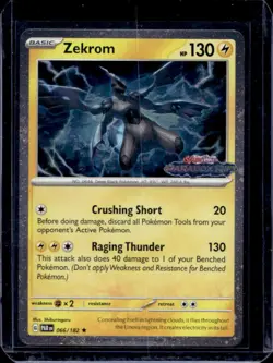 2023 Pokemon SV Paradox Rift PAR EN Zekrom Reverse Holo #066 - Image 1