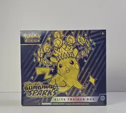 Pokemon TCG Surging Sparks Elite Trainer Box ETB New/Factory Sealed SV08 - Image 2