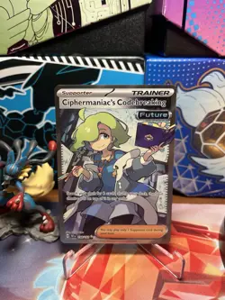 Pokemon TCG - Temporal Forces Ciphermaniac's Codebreaking 198/162 NM - Image 1