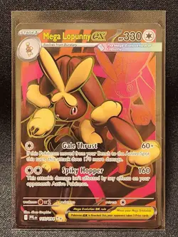 Mega Lopunny EX 115/094 Full Art Phantasmal Flames Pokemon Card (NM) - Image 1