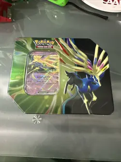 Pokemon TCG Azure Legends Tin Xerneas EX Factory Sealed 5 Booster Packs New - Image 1