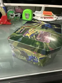 Pokemon TCG Azure Legends Tin Xerneas EX Factory Sealed 5 Booster Packs New - Image 3