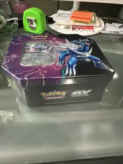 Pokemon TCG Azure Legends Tin Dialga ex - Factory Sealed - 5 Booster Packs - Image 2