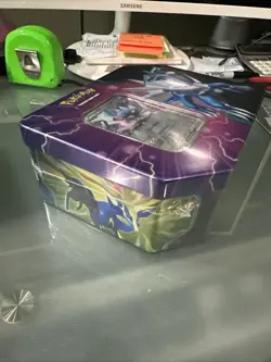 Pokemon TCG Azure Legends Tin Dialga ex - Factory Sealed - 5 Booster Packs - Image 3