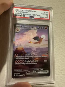 Charizard EX 199/165 Scarlet & Violet 151 Pokemon TCG 2023 PSA 10 - Image 1