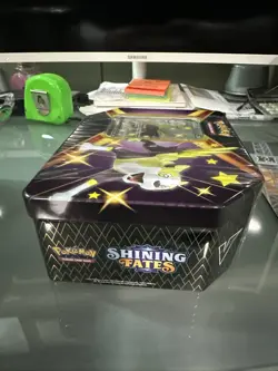 Pokemon TCG Shining Fates Factory Sealed Boltund V Tin - 6 Booster Packs 820650829505 - Image 5