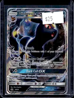 2016-19 Pokemon SM Black Star Promos Umbreon #SM36 - Image 1