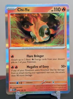 Pokemon Chi-Yu #029/182 English Paradox Rift Holo Rare - Image 1