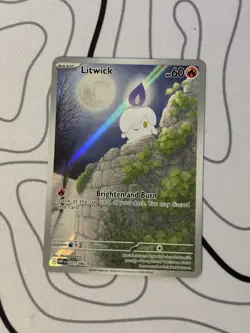 Litwick - 101/086 - White Flare - Illustration Rare | Pokemon TCG | NM - Image 1