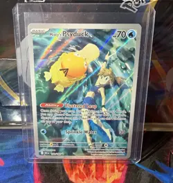 Pokemon TCG Misty’s Psyduck 193/182 Illustration Rare Destined Rivals English - Image 1