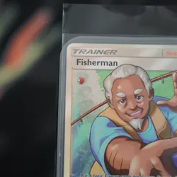 Fisherman SV83/SV94 Full Art Ultra Rare NM Pokemon SM07 2019 Hidden Fates - Image 2