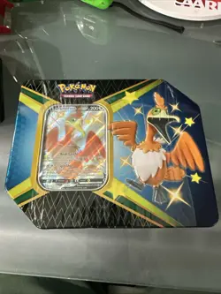 Pokemon TCG - Shining Fates Tin - Cramorant V - Brand New Sealed - 6 Packs - Image 1