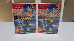 Pokemon TCG Scarlet & Violet Surging Sparks Booster Bundle Lot Of 2 - Image 1